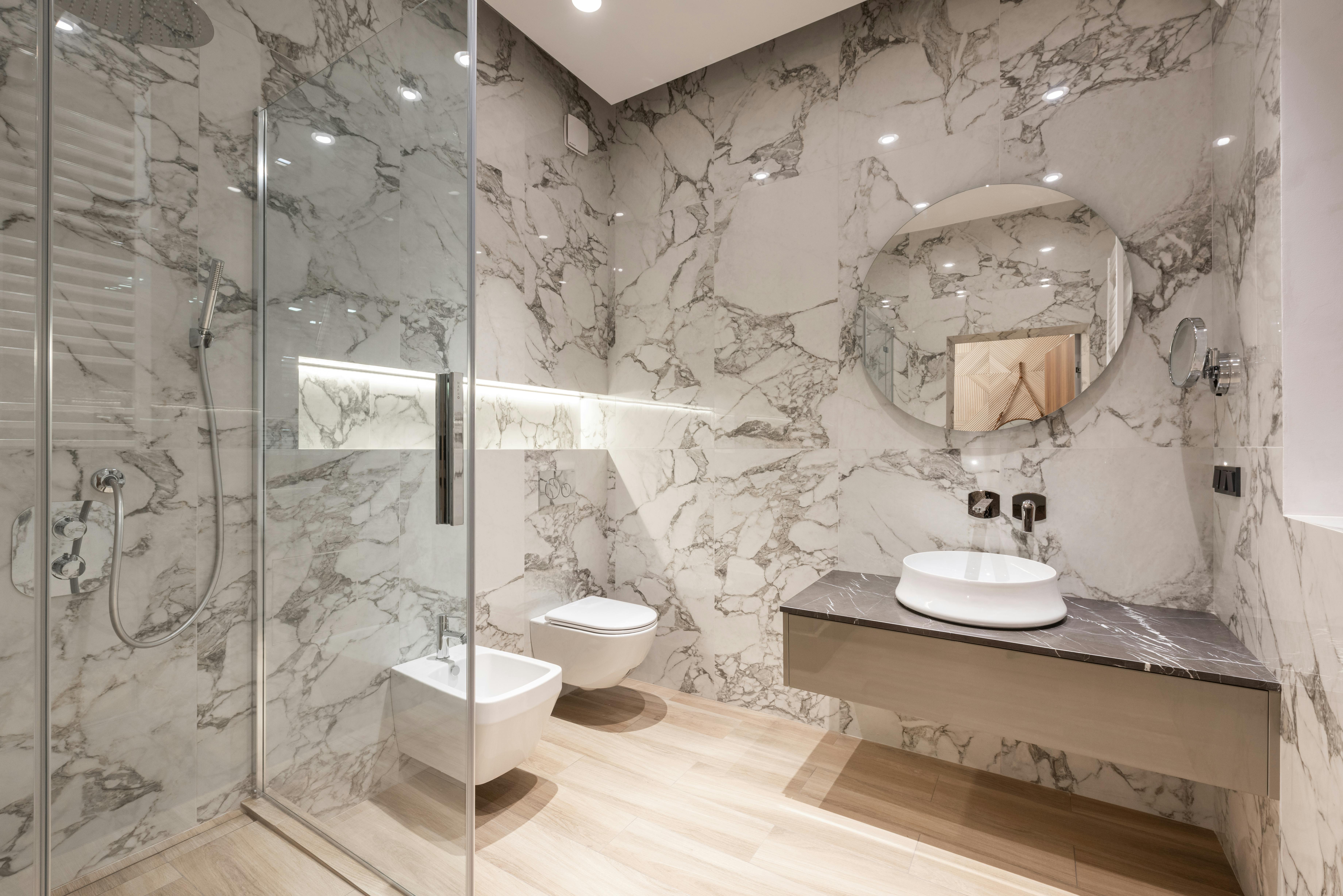 douche ouverte